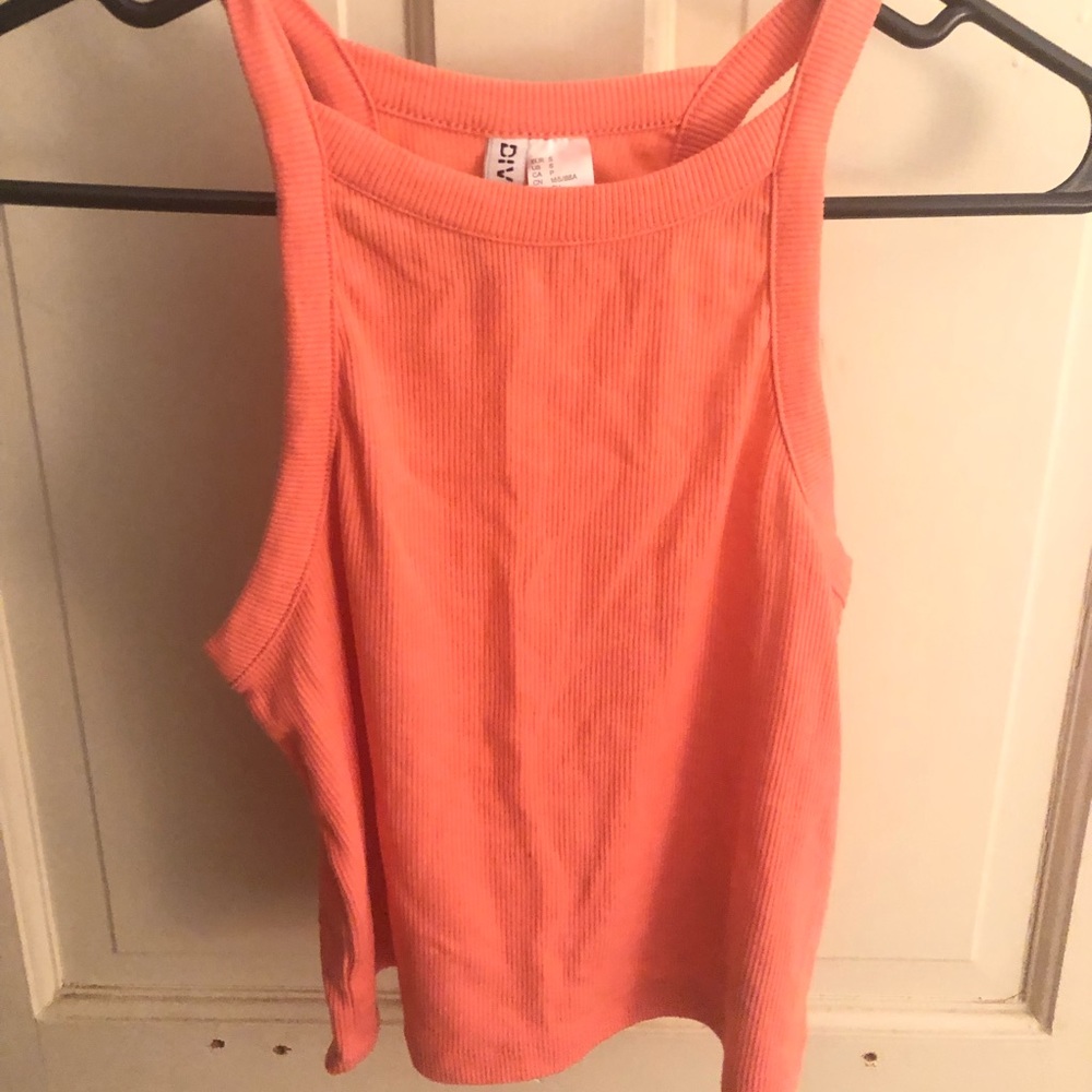 Hot pink tank top